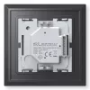 Glass wall thermostat Homematic IP 161570A0 — digital, black, 230 V, IP20