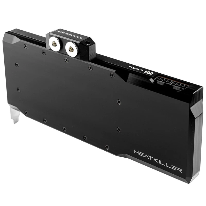 Watercool Heatkiller V full-cover GPU water block for AMD RX 6800/6900XT, ARGB, Acetal + Nickel