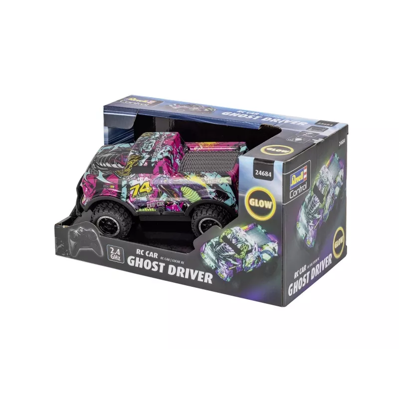 RC Car Ghost Driver - Purple
