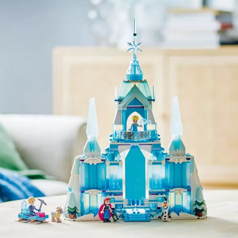 Construction toy LEGO Disney Princess Elsa's Winter Palace 43244 — building set for imaginative play