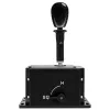 Shifter knob Simagic P-TSK tapered design for sim racing wheels, metal/aluminum construction