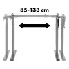 Manual height-adjustable desk MACLEAN MC-790NG — max load 60 kg, max height 120 cm