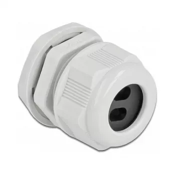 Cable Gland DeLOCK 60392 Grey Plastic 2 pc(s)