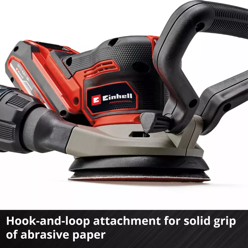 Floor sander EINHELL TP‑RS 18/32 Li BL Solo — 24,000 RPM, Black/Red, 1.11 kg