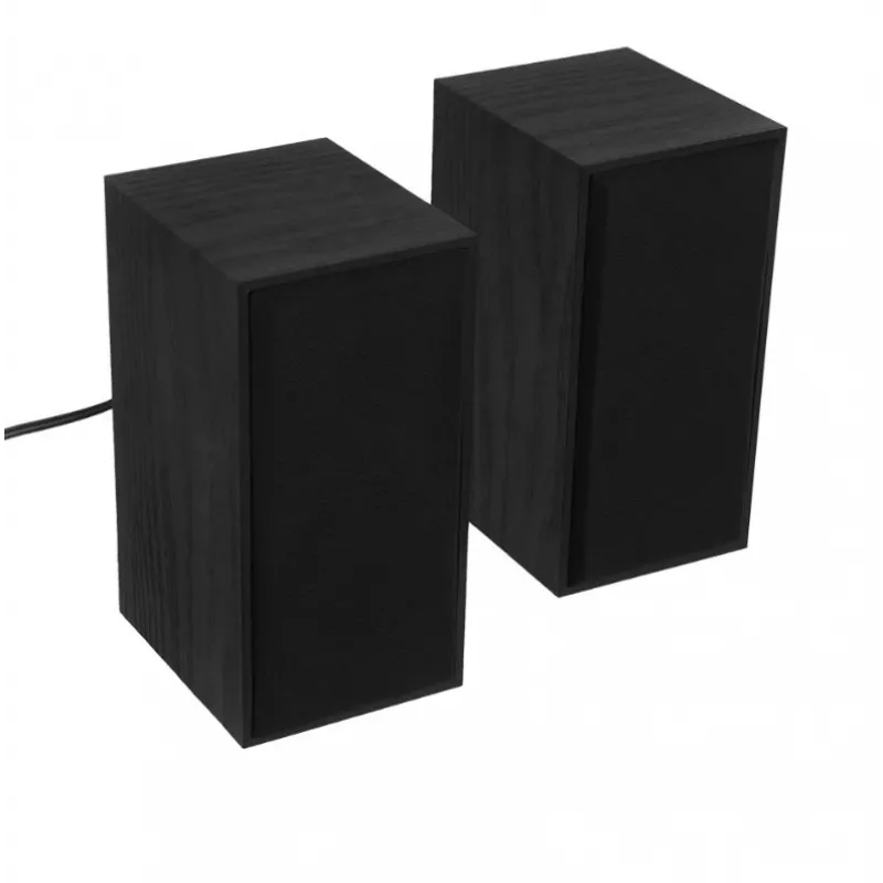 Speakers Tellur Basic 2.0, 6W, USB/Jack, Wooden case