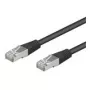 Wentronic Goobay CAT 5e Patch Cable, F/UTP, Black, 20 m - CCA Copper Mix (68659)