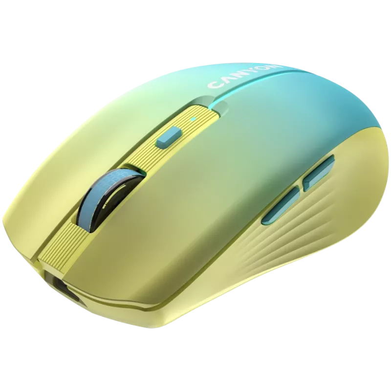 CANYON mouse MW-44 Wireless Charge Yellow Blue