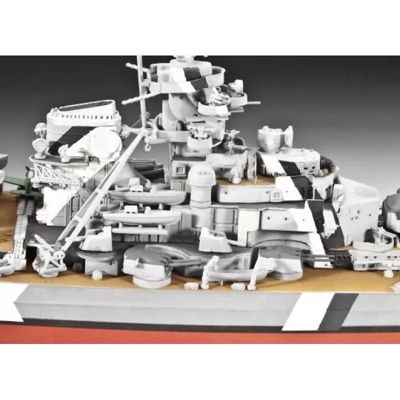 Naval ship model Revell Bismarck Assembly kit 1:700