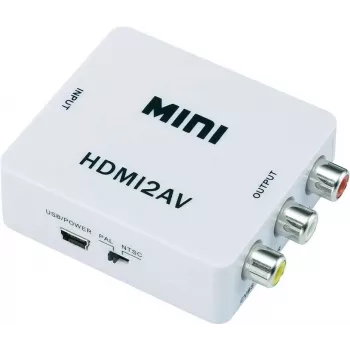HDMI to RCA converter SpeaKa professional 989287 — 1×HDMI input to 3×RCA outputs