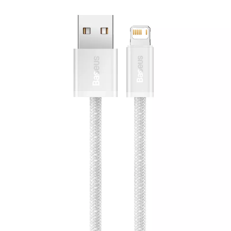 Baseus Dynamic cable USB to Lightning, 2.4A, 2m (White)