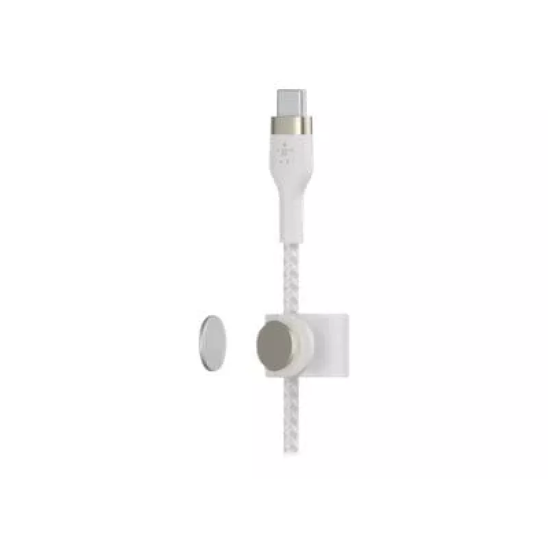 Belkin BOOSTCHARGE PRO Flex USB Cable 3 m USB 2.0 USB C White (CAB011BT3MWH)