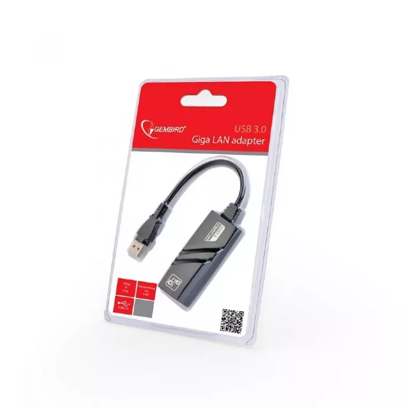 Gembird NIC-U3-02 network card Ethernet 1000 Mbit/s