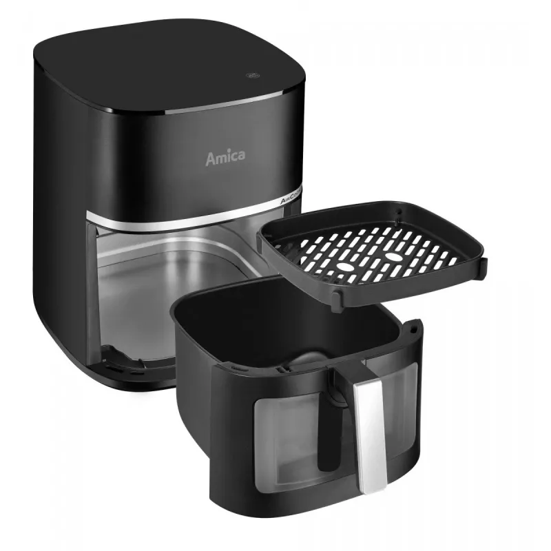 Amica AFM 6020 air fryer, 7.2 L, 1700 W, 10 programs, LCD display, black