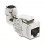 RJ45 Keystone Module Socket Cat.6A Tool-Free 90° DELOCK 90800