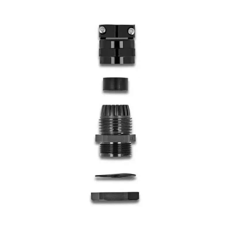 Cable Gland DeLOCK 60353 Black Metal Plastic