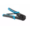 Crimping tool LANBERG NT-0201 for RJ-45 connectors, 180 mm, 315 g, black/blue