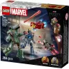 Construction Toy LEGO Marvel Super Heroes Iron Man War Machine set 76320, 204 pieces, 2 minifigures, 100 mm height