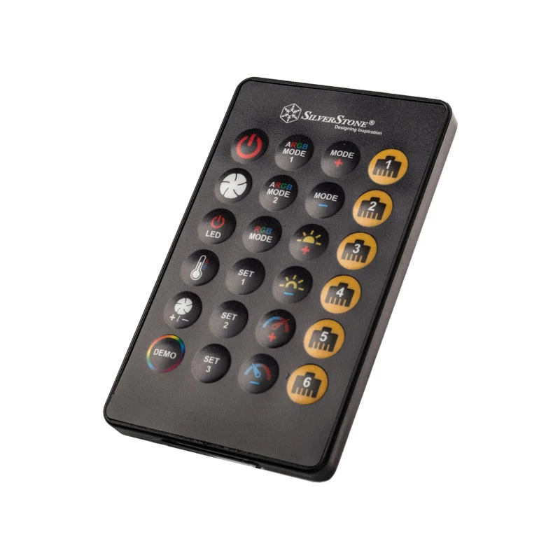 SilverStone SST-LSB02-E - ARGB LED Hub, Controller - black