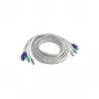 TRENDnet TK C15 - Keyboard- / Video- / Mouse- (KVM-) Cable - PS/2, 6-pin, HD-15 (M) - PS/2, 6-pin, HD-15 (M) - 4,5 m (TK-C15)