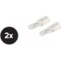 Cable Unwinder ShiverPeaks 71216-W-SET2 — telephone handset cord twist stop accessory