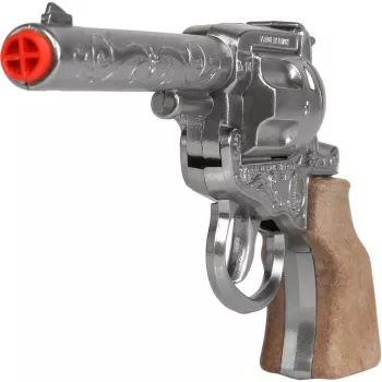 Toy metal cowboy revolver Gonher 8-shot model 239842