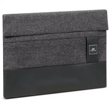 Sleeve case Rivacase 8802 laptop case 33.8 cm (13.3 inch) Black Grey