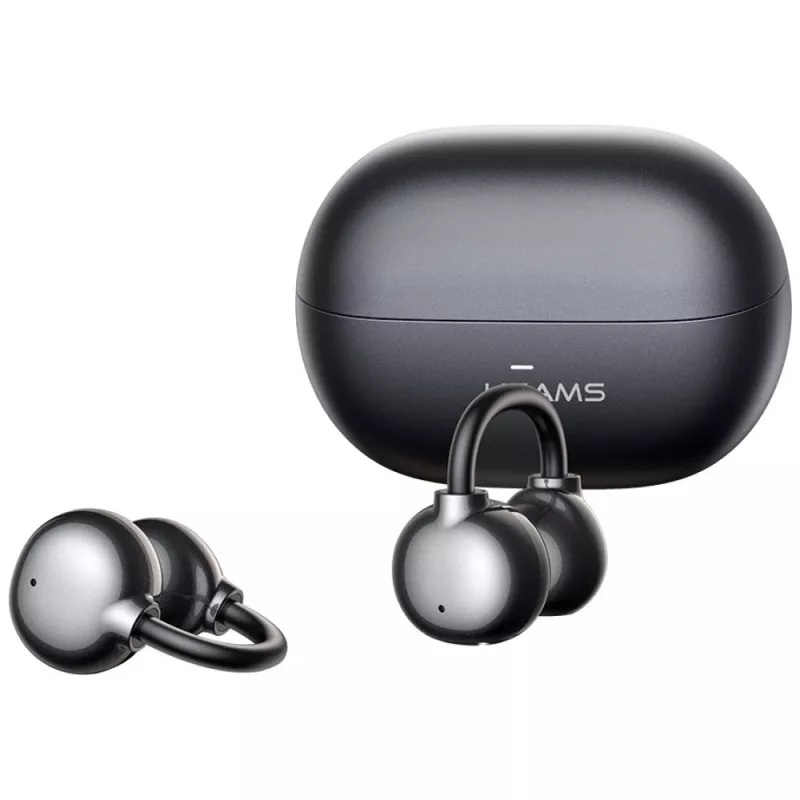 Bluetooth headphones R02 Clip-on grey