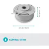 String trimmer spool Gardena 5412-20 grey ABS nylon 1 pc