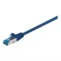 Wentronic Goobay CAT 6a Patch Cable, S/FTP (PiMF), Blue, 5 m - LSZH Halogen-Free, Copper (93812)