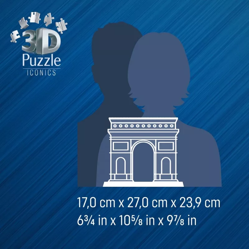 3D puzzle Ravensburger 12008029 Buildings 269 mm x 239 mm