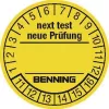Benning Inspection Labels 300 pc(s) for Device Tester 756212 (Ø) 30 mm Next Inspection (756212)