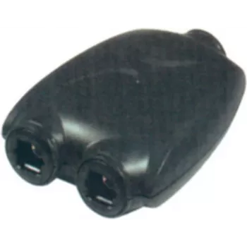 Optical Toslink Adapter ShiverPeaks 22220753 2x – dual Toslink coupler for optical audio connections