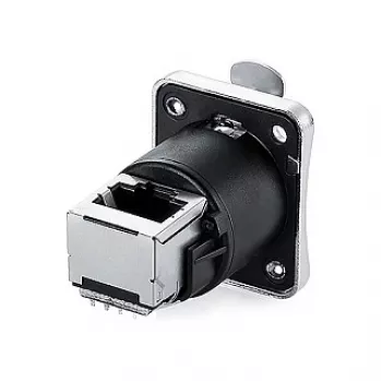 Good Connections industrial coupling S6 - RJ45 90° angled