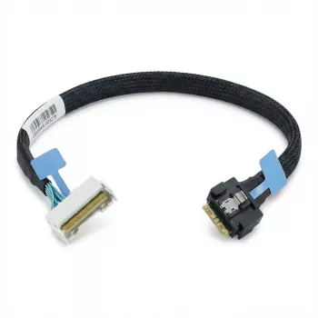 Super Micro Supermicro - SATA- / SAS-Cable - Mini Cool Edge IO (MCIO) x8 straight to Slim SAS x8 straight - 45cm - PCIe Gen5 (CBL-MCIO-1270S4T2)
