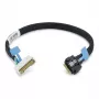 Super Micro Supermicro - SATA- / SAS-Cable - Mini Cool Edge IO (MCIO) x8 straight to Slim SAS x8 straight - 45cm - PCIe Gen5 (CBL-MCIO-1270S4T2)
