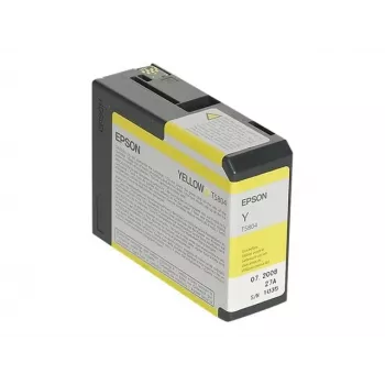 Epson Singlepack Yellow T580400, Yellow, Pigment-based ink, 80 ml, 1 pc(s)