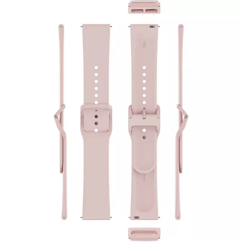 Watch strap Xiaomi BHR9469GL TPU, length 135–205 mm, Candy Pink