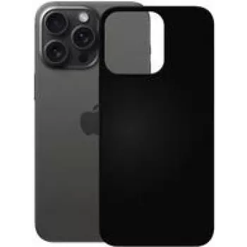 PEDEA Soft TPU Case for iPhone 15 Pro, black (50160977)