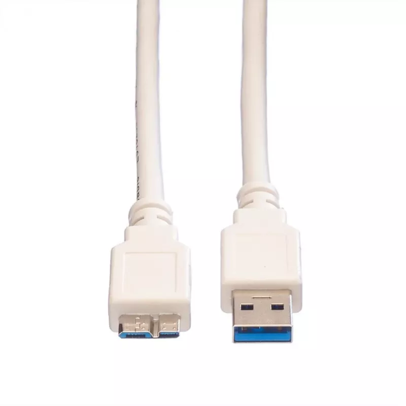 USB 3.0 Cable A - Micro B M/M 0.8 m 11.99.8873 VALUE