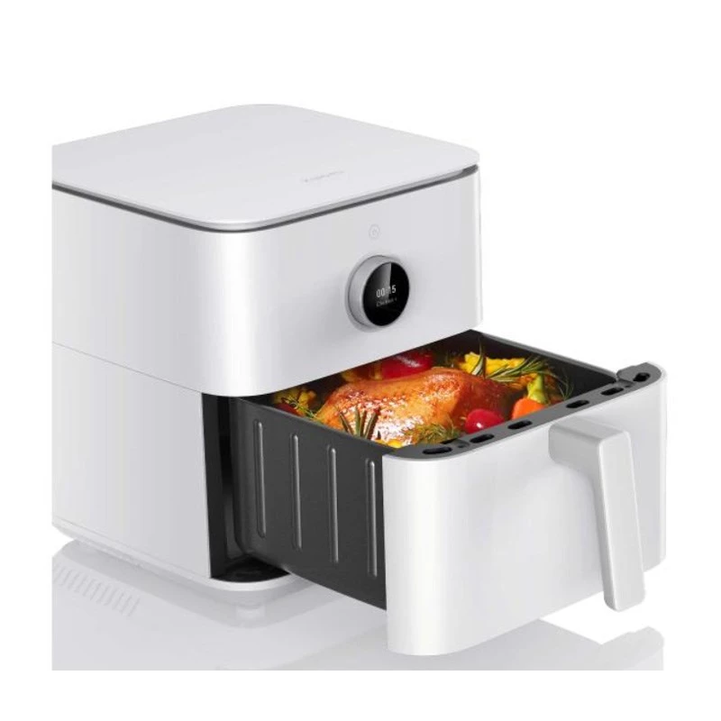 Hot air fryer Xiaomi Smart Single 6.5 L 1800 W White — 6.5 L, 1800 W, Wi‑Fi, LCD, PTFE bowl