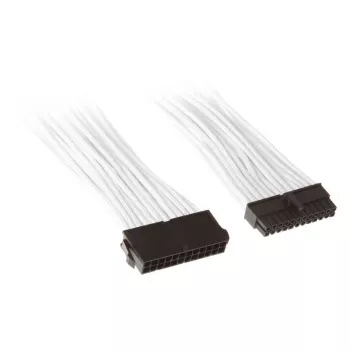 SilverStone PP07-MBW - Power Extension Cable - ATX, 24-pin (M) - ATX, 24-pin (W) - 30cm - White (SST-PP07-MBW)