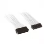 SilverStone PP07-MBW - Power Extension Cable - ATX, 24-pin (M) - ATX, 24-pin (W) - 30cm - White (SST-PP07-MBW)