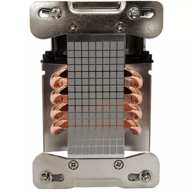 Inter-Tech A-35 processor Cooler 8 cm Aluminium - Black (88885512)