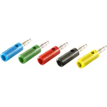 shiverpeaks BS56200-SET Wire Connector Banana Black - Blue - Green - Red - Yellow (BS56200-SET)