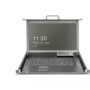 KVM Console Digitus 17 inch HD LCD 8-Port VGA German Keyboard