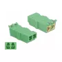 Optical Fiber Coupler DeLOCK 85927 LC Duplex female to female 4 pcs