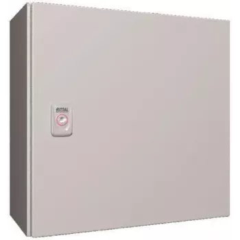 Wall-mounted rack cabinet Rittal 1380.000, IP66 protection, grey, 9.48 kg
