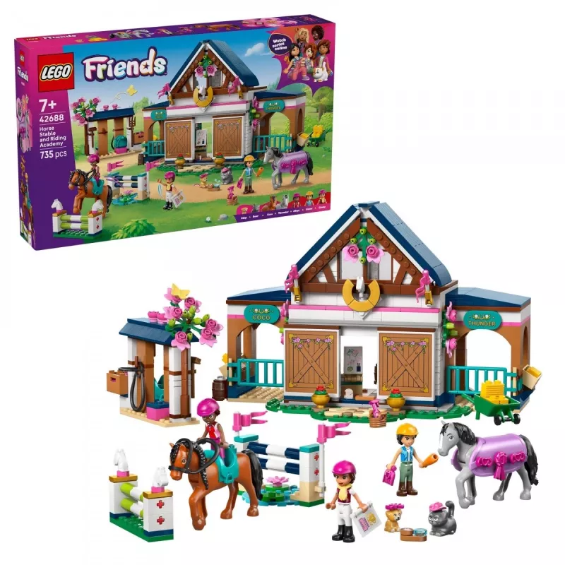 Blocks Friends 42688 Horse Stable and Riding Academy