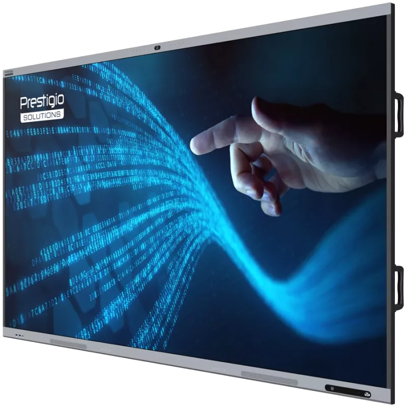 Interactive Multiboard 86 inch Prestigio Solutions Multiboard 86'' Light+ Gen 2, Android 13, 16/128GB, AI Camera
