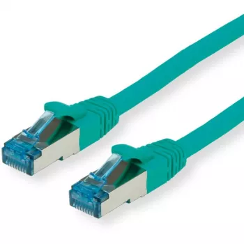 VALUE - Patch-Cable - RJ-45 (M) to RJ-45 (M) - 3 m - SFTP, PiMF - CAT 6a - Halogen-Free, Moulded, Snagless, stranded - Green (21.99.1943)